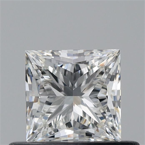 Foto Diamante Natural 0.50 quilates, Princesa , Color I, claridad VVS1 y certificado GIA de