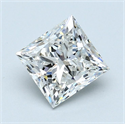 Diamante Natural 2.02 quilates, Princesa , Color G, claridad SI2 y certificado GIA
