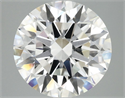 Lab Grown Diamond 5.05 Carats, Round with Ideal Cut, E Color, VVS2 Clarity and Certified by IGI
