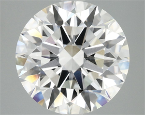 Picture of Lab Grown Diamond 5.05 Carats, Round with Ideal Cut, E Color, VVS2 Clarity and Certified by IGI