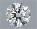 Natural Diamond 0.75 Carats, Round with Excellent Cut, I Color, VS2 Clarity and Certified by GIA