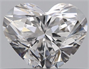 Natural Diamond 0.31 Carats, Heart with  Cut, D Color, SI1 Clarity and Certified by GIA