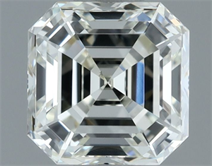 Picture of Natural Diamond 1.01 Carats, Asscher with  Cut, I Color, VS1 Clarity and Certified by IGI