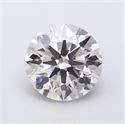 Del inventario de diamantes de laboratorio, 1.76 quilates, Redondo , Color G, claridad VS1 y certificado IGI