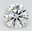 Del inventario de diamantes de laboratorio, 2.82 quilates, Redondo , Color D, claridad IF y certificado IGI