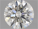 Natural Diamond 0.73 Carats, Round with Excellent Cut, K Color, SI2 Clarity and Certified by GIA