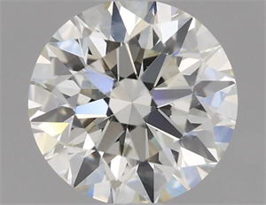 Picture of Natural Diamond 0.73 Carats, Round with Excellent Cut, K Color, SI2 Clarity and Certified by GIA