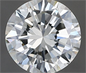 Natural Diamond 1.00 Carats, Round with Very Good Cut, I Color, VVS2 Clarity and Certified by IGI