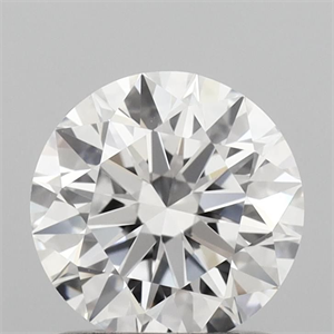 Picture of Lab Grown Diamond 1.08 Carats, Round with Ideal Cut, D Color, VS1 Clarity and Certified by IGI