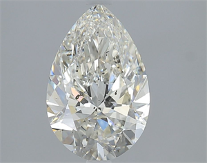 Picture of Natural Diamond 1.70 Carats, Pear with  Cut, K Color, SI2 Clarity and Certified by GIA