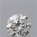 Natural Diamond 0.40 Carats, Round with Excellent Cut, G Color, IF Clarity and Certified by GIA