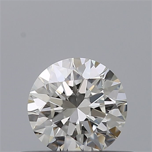 Picture of Natural Diamond 0.40 Carats, Round with Excellent Cut, G Color, IF Clarity and Certified by GIA