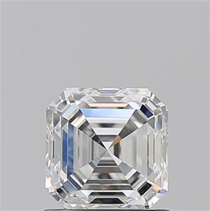 Picture of Natural Diamond 1.01 Carats, Asscher with  Cut, G Color, VVS2 Clarity and Certified by GIA