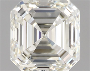 Foto Diamante Natural 1.00 quilates, Asscher , Color I, claridad IF y certificado IGI de