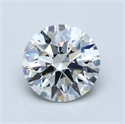 Natural Diamond 5.38 Carats, Round with Excellent Cut, H Color, VS1 Clarity and Certified by GIA