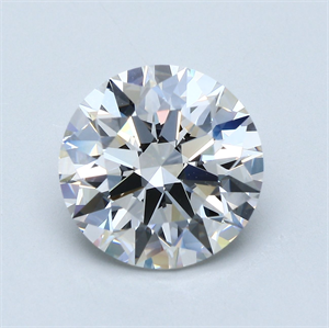 Picture of Natural Diamond 5.38 Carats, Round with Excellent Cut, H Color, VS1 Clarity and Certified by GIA