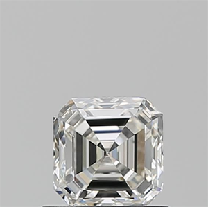 Picture of Natural Diamond 0.71 Carats, Asscher with  Cut, I Color, VVS1 Clarity and Certified by GIA