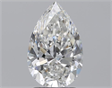 Natural Diamond 2.00 Carats, Pear with  Cut, F Color, VS2 Clarity and Certified by GIA