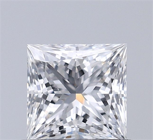 Foto Diamante Natural 0.54 quilates, Princesa , Color E, claridad VVS1 y certificado GIA de