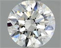 Diamante Natural 0.51 quilates, Redondo , Color H, claridad VS1 y certificado GIA