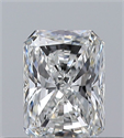 Natural Diamond 0.32 Carats, Radiant with  Cut, F Color, VVS1 Clarity and Certified by GIA