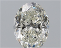 Natural Diamond 1.20 Carats, Oval with  Cut, I Color, VS2 Clarity and Certified by GIA