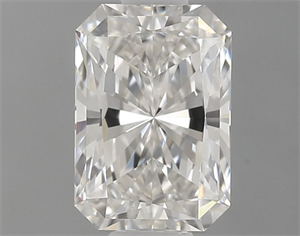 Picture of Natural Diamond 0.61 Carats, Radiant with  Cut, G Color, VS1 Clarity and Certified by GIA