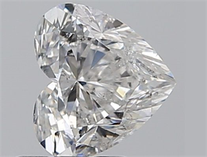 Picture of Natural Diamond 1.51 Carats, Heart with  Cut, F Color, SI2 Clarity and Certified by HRD