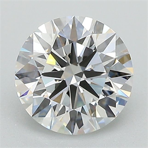 Picture of Lab Grown Diamond 1.41 Carats, Round with Ideal Cut, D Color, VS2 Clarity and Certified by IGI