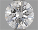 Natural Diamond 0.41 Carats, Round with Excellent Cut, D Color, SI2 Clarity and Certified by GIA