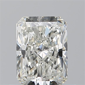 Picture of Natural Diamond 0.71 Carats, Radiant with  Cut, I Color, VVS1 Clarity and Certified by GIA