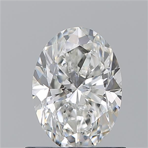 Picture of Natural Diamond 0.90 Carats, Oval with  Cut, H Color, VS1 Clarity and Certified by GIA