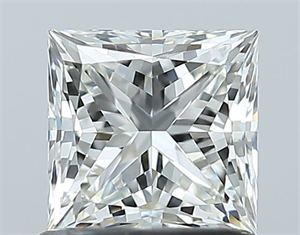 Foto Diamante Natural 1.00 quilates, Princesa , Color I, claridad VS1 y certificado GIA de