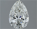 Diamante Natural 1.00 quilates, De pera , Color G, claridad VVS2 y certificado IGI