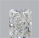 Diamante Natural 0.62 quilates, Radiante , Color I, claridad VVS1 y certificado GIA