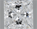 Diamante Natural 1.52 quilates, Princesa , Color E, claridad VS1 y certificado GIA