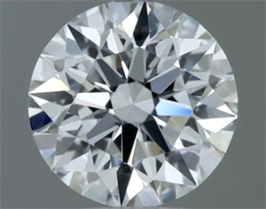 Foto Diamante Natural 0.50 quilates, Redondo , Color E, claridad VS1 y certificado GIA de