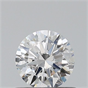 Diamante Natural 0.50 quilates, Redondo , Color E, claridad SI2 y certificado GIA