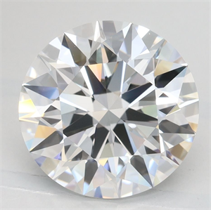 Picture of Lab Grown Diamond 3.04 Carats, Round with Excellent Cut, D Color, VVS2 Clarity and Certified by GIA