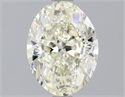 Diamante Natural 1.50 quilates, Ovalado , Color L, claridad SI1 y certificado GIA