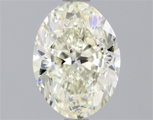 Foto Diamante Natural 1.50 quilates, Ovalado , Color L, claridad SI1 y certificado GIA de