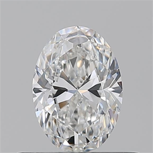 Picture of Natural Diamond 0.50 Carats, Oval with  Cut, F Color, VS1 Clarity and Certified by GIA