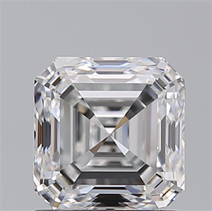 Picture of Natural Diamond 1.51 Carats, Asscher with  Cut, E Color, VS1 Clarity and Certified by GIA