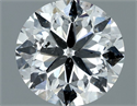 Natural Diamond 1.50 Carats, Round with Very Good Cut, G Color, SI2 Clarity and Certified by IGI