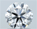 Diamante Natural 1.02 quilates, Redondo , Color D, claridad VS2 y certificado GIA