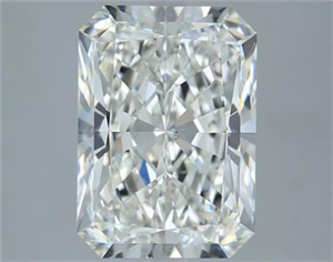 Picture of Natural Diamond 5.09 Carats, Radiant with  Cut, I Color, SI1 Clarity and Certified by GIA
