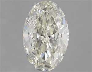 Picture of Natural Diamond 1.00 Carats, Oval with  Cut, K Color, SI1 Clarity and Certified by GIA