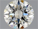 Diamante Natural 0.50 quilates, Redondo , Color J, claridad IF y certificado GIA