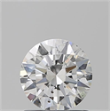 Natural Diamond 1.01 Carats, Round with Excellent Cut, E Color, SI2 Clarity and Certified by GIA