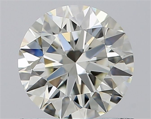 Foto Diamante Natural 0.74 quilates, Redondo , Color J, claridad IF y certificado GIA de